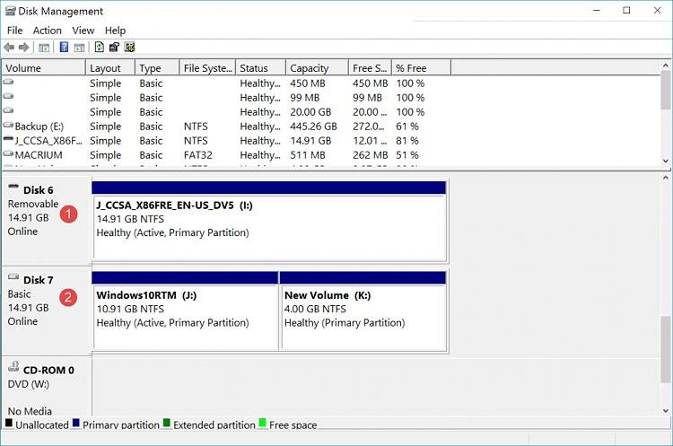 partition usb drive for windows and mac